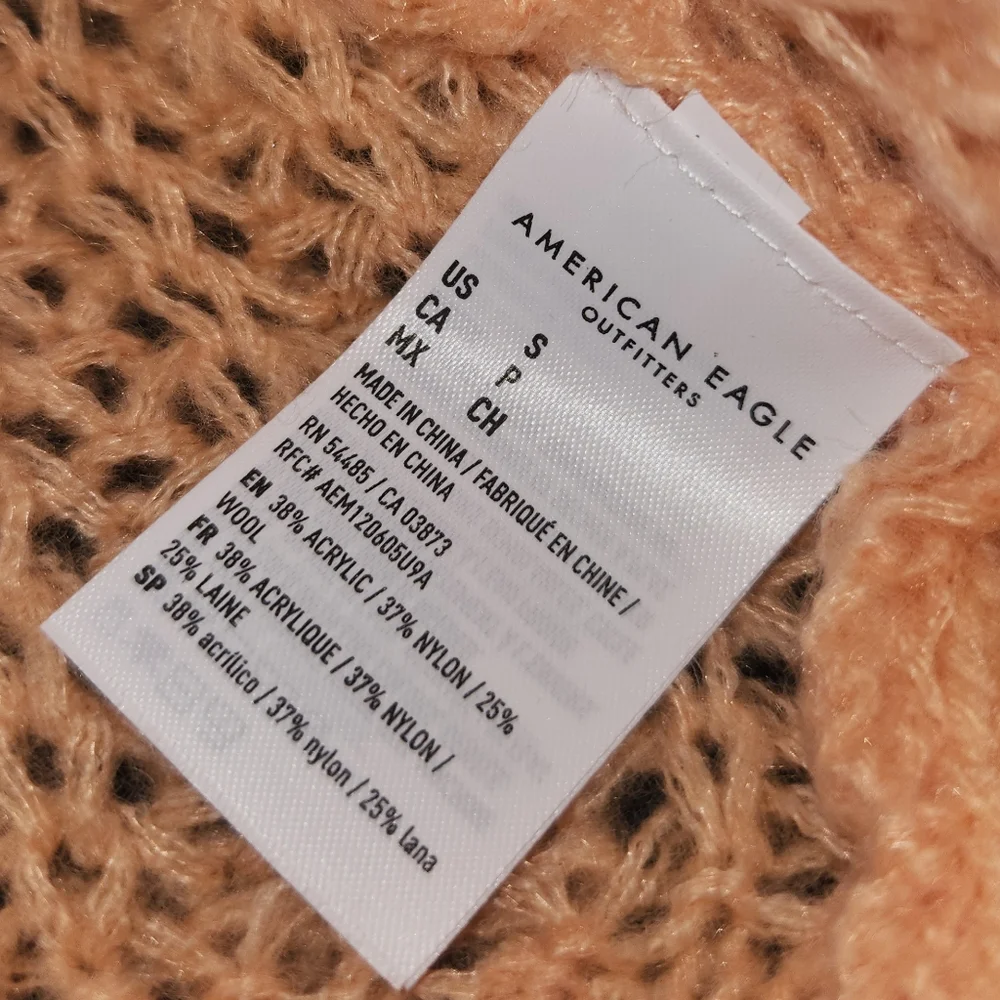 Nwt american eagle cropped knit sweater size small - Picture 6 of 6